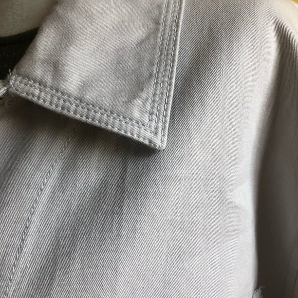 Club Monaco Fall Pale Gray Overcoat NWOT!! - Picture 5 of 12